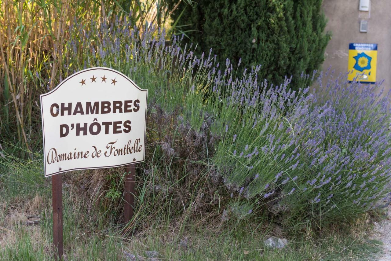 Domaine De Fontbelle Bed & Breakfast Гравзон Екстериор снимка